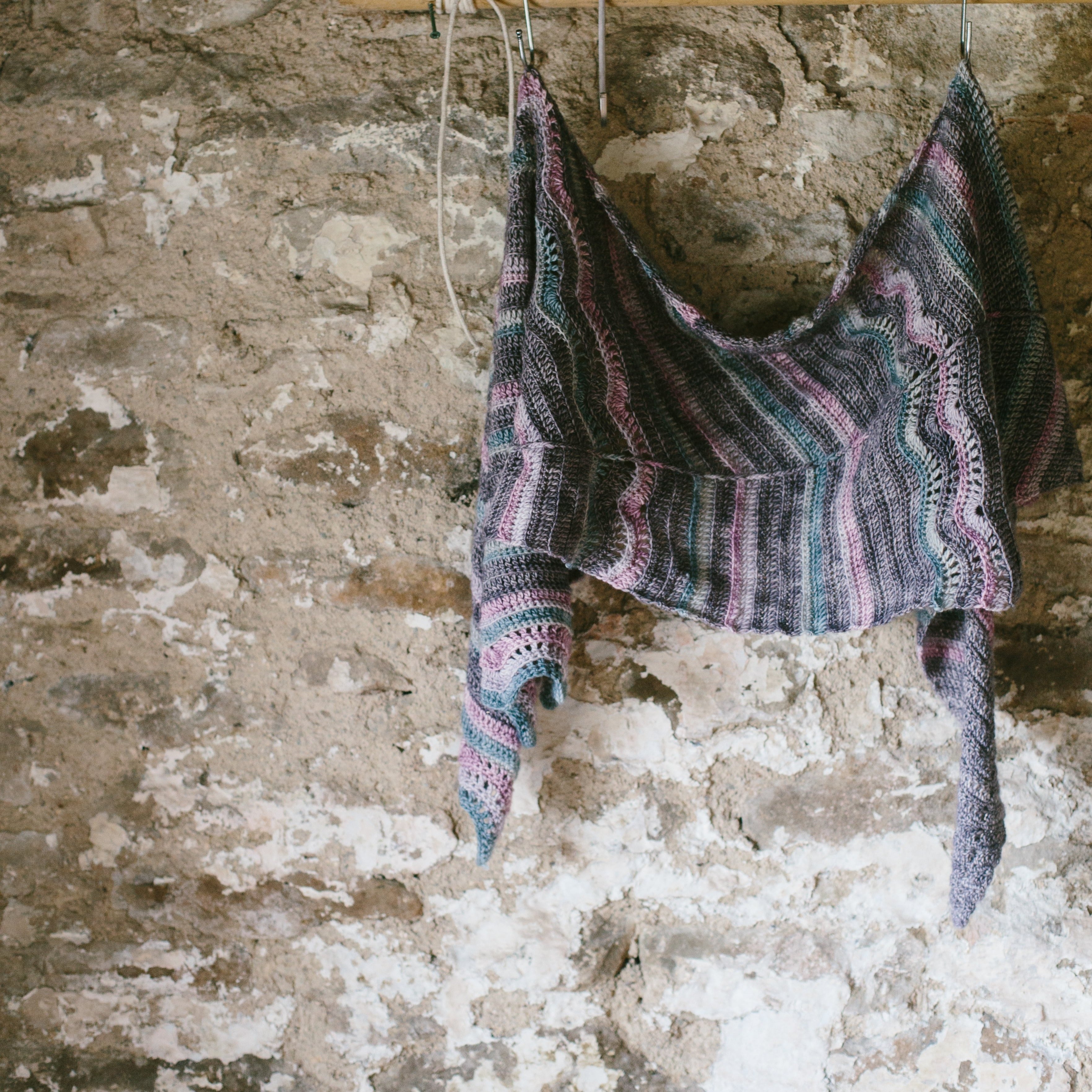 Skimming Stones Shawl