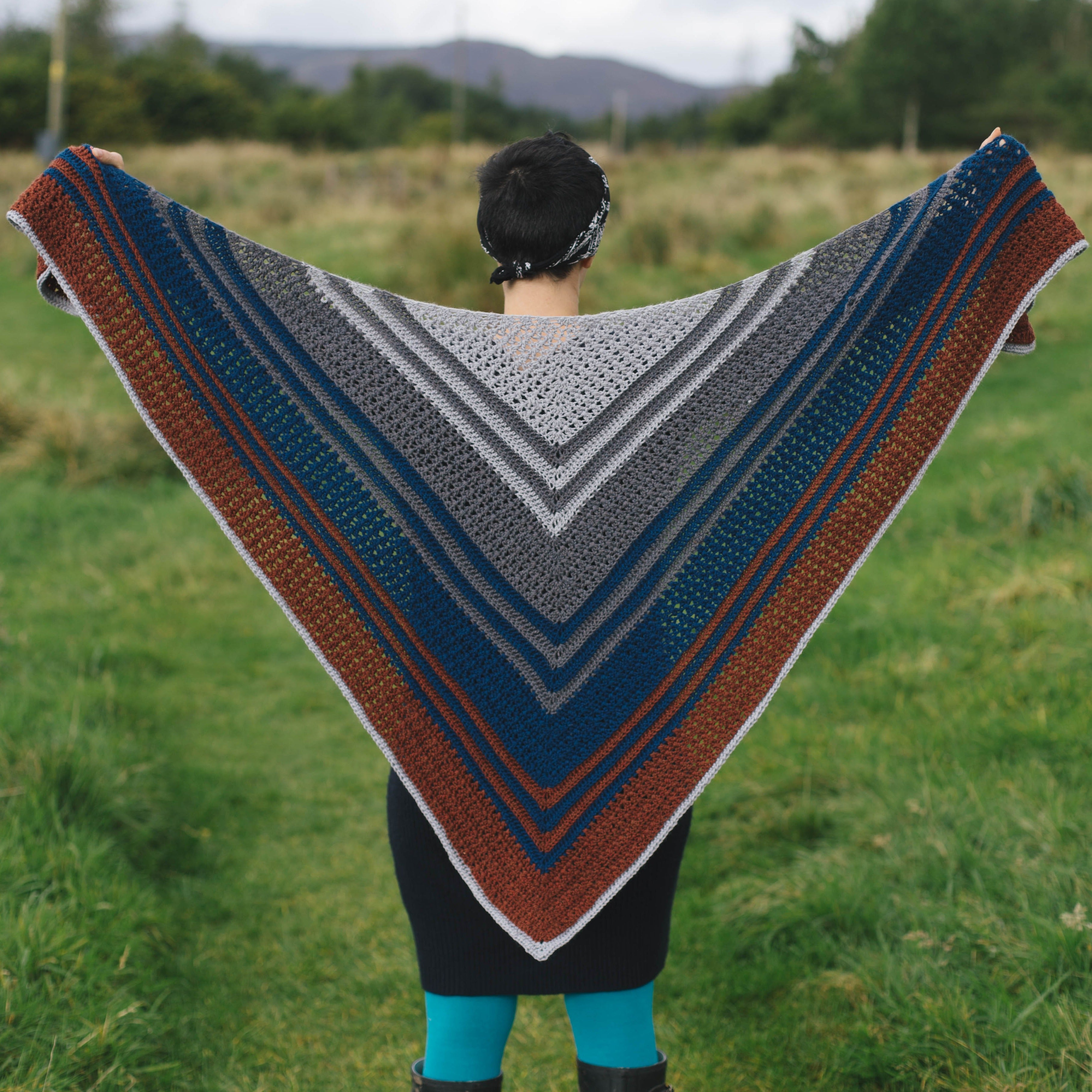 Puddle Dive Shawl