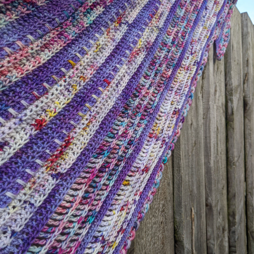 Stitchers' Rhapsody Shawl