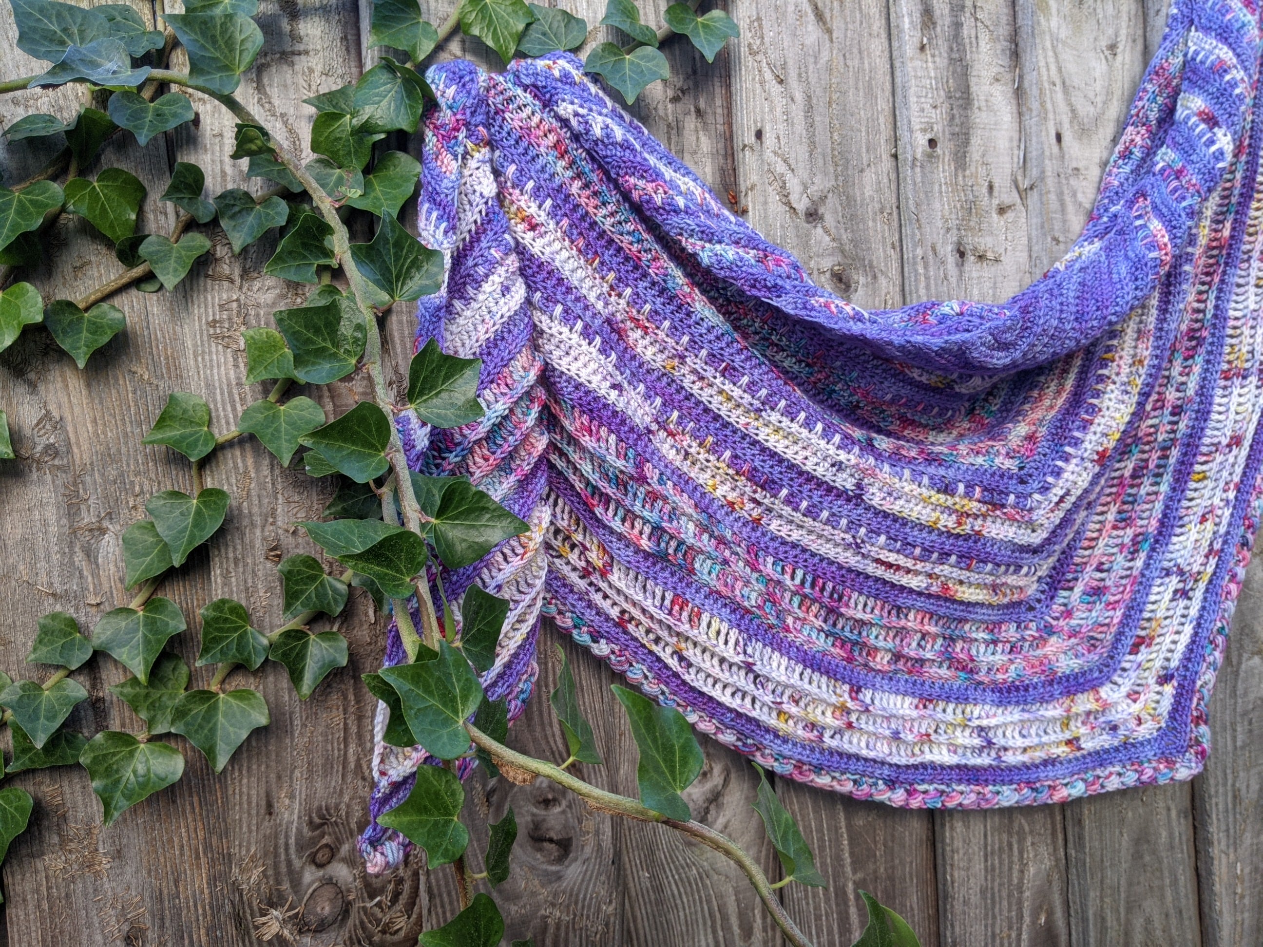 Stitchers' Rhapsody Shawl