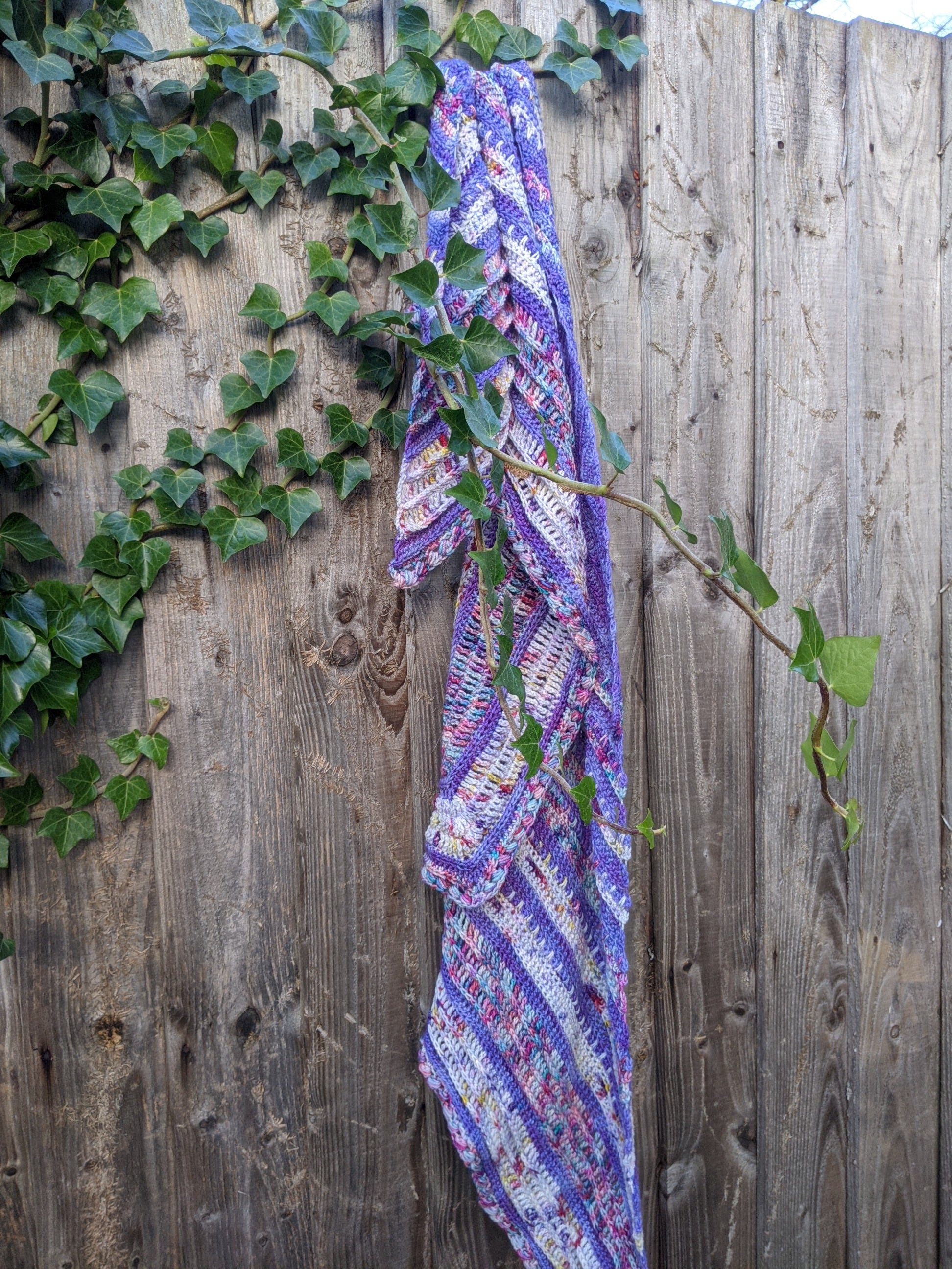 Stitchers' Rhapsody Shawl