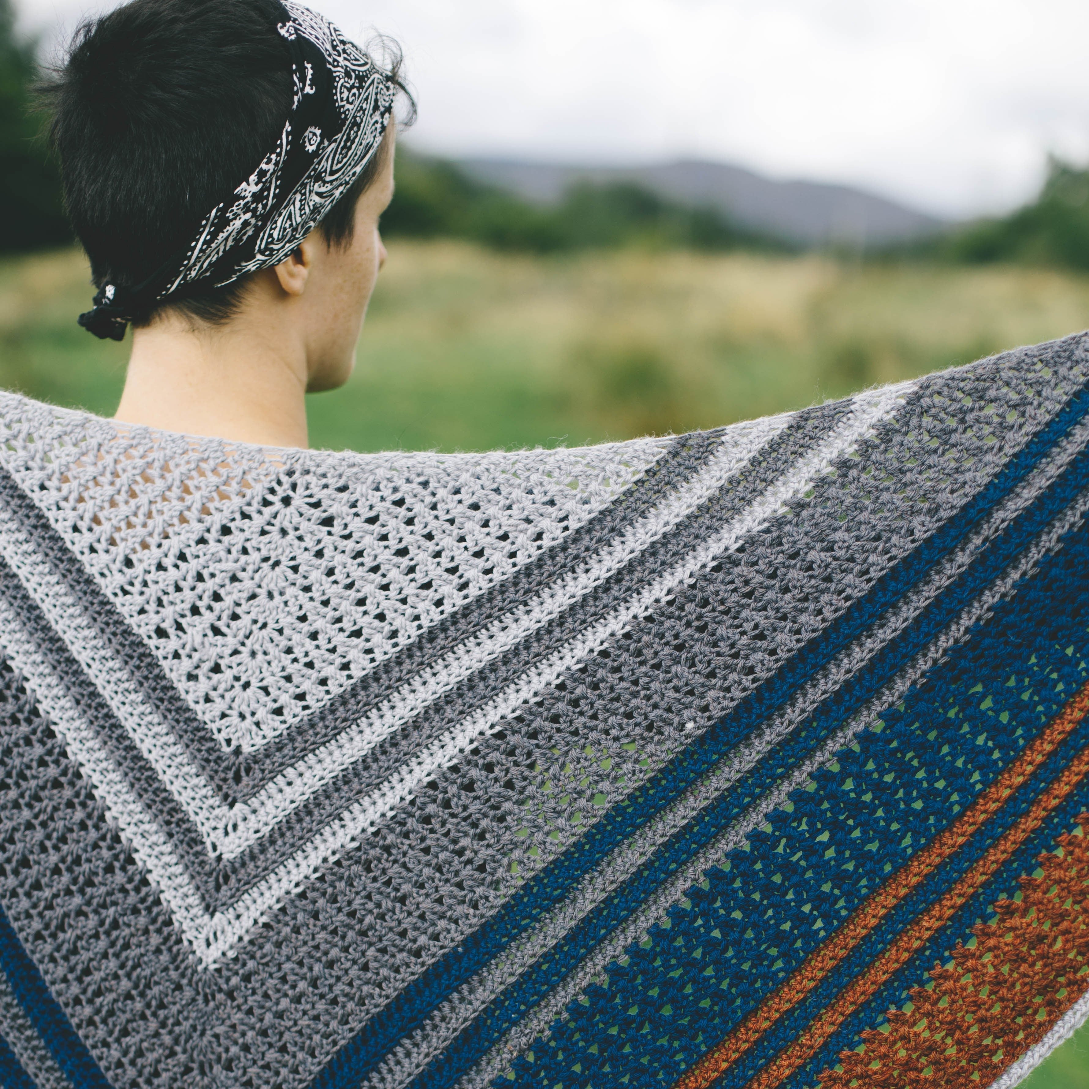 Puddle Dive Shawl