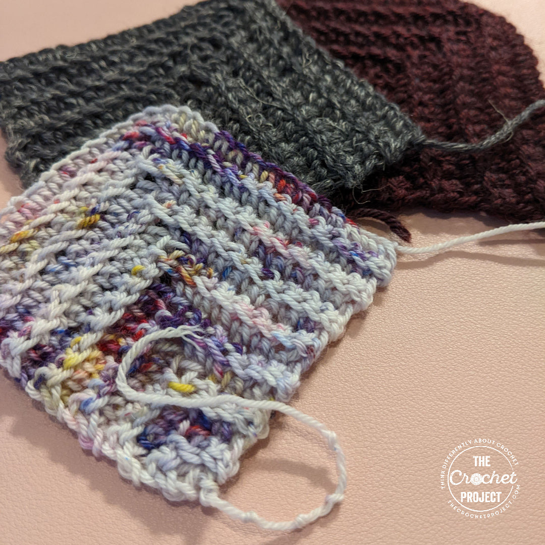 Choosing a yarn for the Log Off Shawl Mystery Crochet A-long